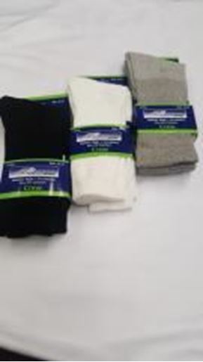 Picture of Advance Men's Diabetic Crew Socks - Size 10-13 Case Pack 12