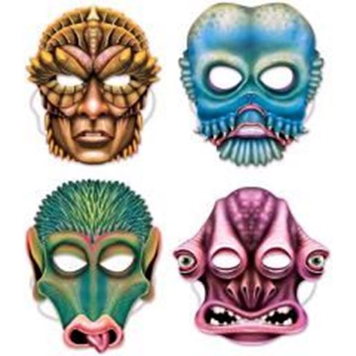 Foto de Alien Masks Case Pack 12