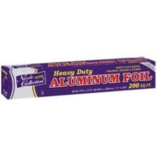 Picture of Aluminum Foil 12" X 200' Roll - Nicole Home Collection Case Pack 12