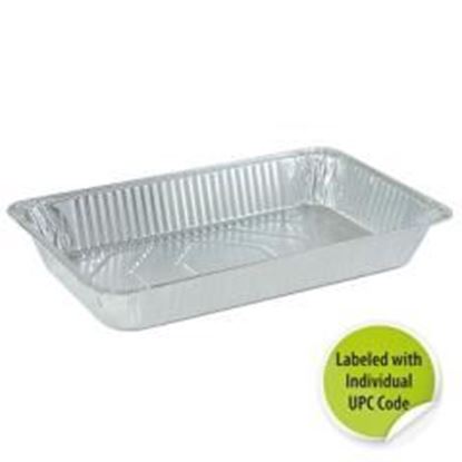 Foto de Aluminum Full Size Deep Pan - Individually Labeled with. Upc - Nicole Home Collection Case Pack 50