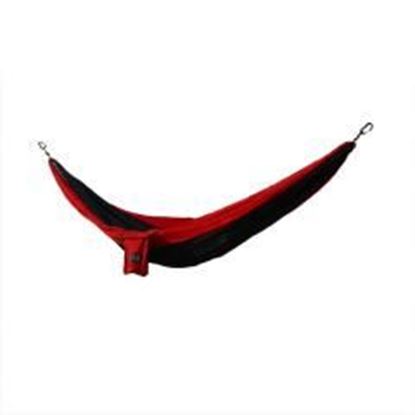 图片 Osage River Twain Double Hammock - Black/Red