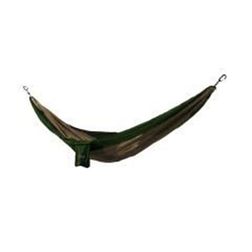 Foto de Osage River Twain Double Hammock - Khaki/Olive Green