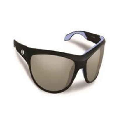 Foto de Flying Fisherman Cayo Matte Black and Smoke Lens Sunglasses