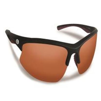 Foto de Flying Fisherman Drift Matte Black Frame w/Copper Sunglasses