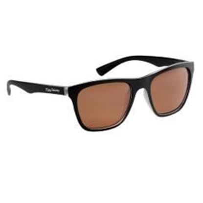 Picture of Flying Fisherman Fowey Crystal Matte Black Frame/Copper Lens