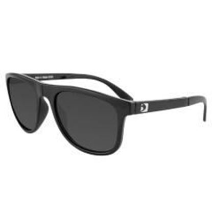 图片 Bobster Hex Folding Sunglasses Matte Blk Frame-Smoked Lens