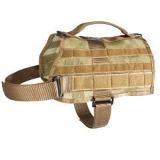 Picture of US Tactical K9 MOLLE Vest - Coyote - Large