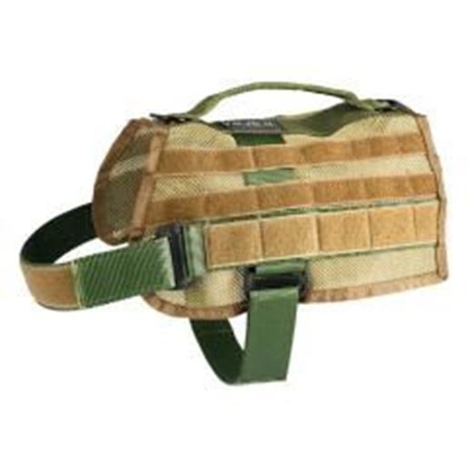 图片 US Tactical K9 MOLLE Vest - Olive Drab - Medium