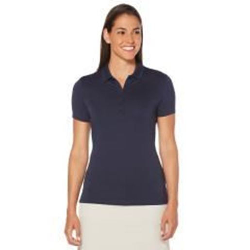 Picture of Callaway Opti-Dri Micro-Hex Short Sleeve Polo Peacoat XS