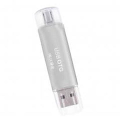 Foto de 512 GB USB +Micro 2.0 Flash Drive Memory Stick OTG Flash Stick Sliver