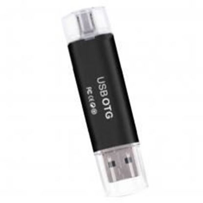 Picture of 512 GB USB +Micro 2.0 Flash Drive Memory Stick OTG Flash Stick Black