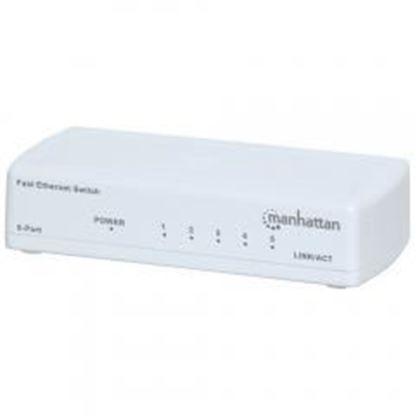 Picture of Manhattan 560672 Fast Ethernet Office Switch (5 Port)