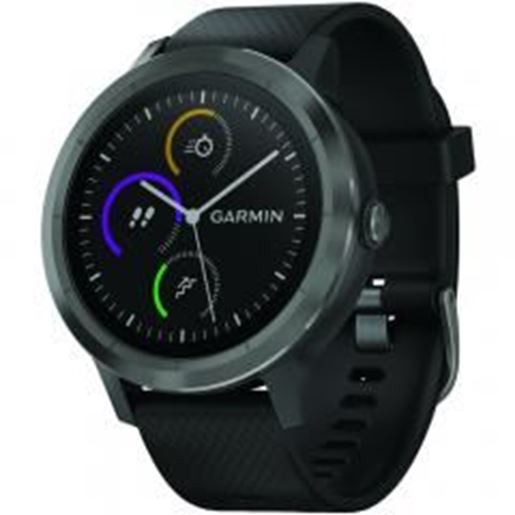 Foto de Garmin 010-01769-11 vivoactive 3 (Black with Slate Hardware)