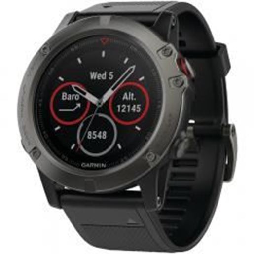 图片 Garmin 010-01733-00 fenix 5X 51mm Multisport GPS Watch Sapphire Edition with Maps