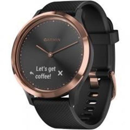 图片 Garmin 010-01850-16 vivomove HR Sport (Rose Gold with Black)