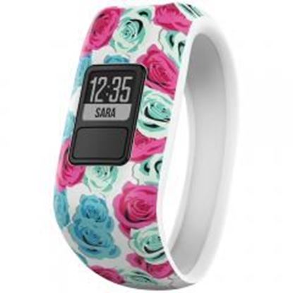 图片 Garmin 010-01634-02 vivofit jr. Fitness Band (Real Flower)