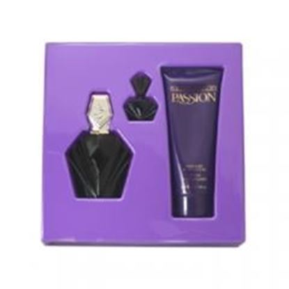 图片 PASSION3 PC. GIFT SET ( EAU DE TOILETTE SPRAY 2.5 oz + BODY LOTION 6.7 oz + PARFUM MINIATURE )