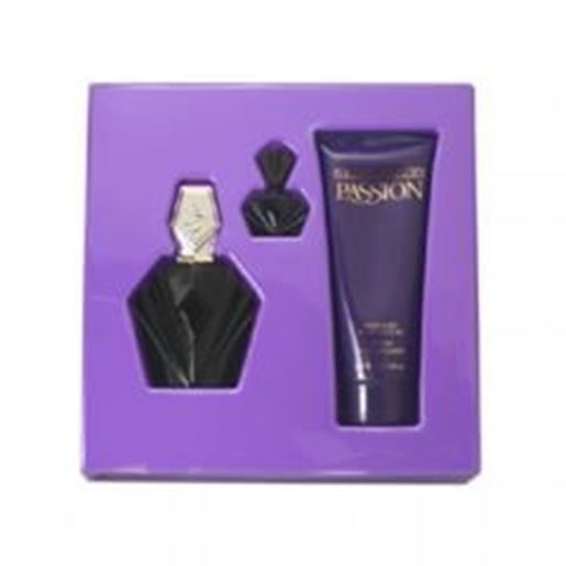 Foto de PASSION3 PC. GIFT SET ( EAU DE TOILETTE SPRAY 2.5 oz + BODY LOTION 6.7 oz + PARFUM MINIATURE )