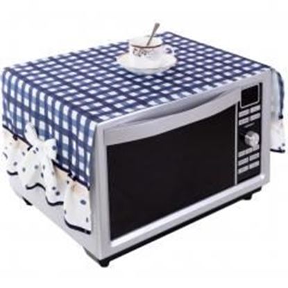 图片 Elegant Microwave Oven Dustproof Cover Microwave Protector