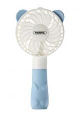 图片 Cute Blue Summer Fan for Kids/Adults Portable Travel Cooling Supply