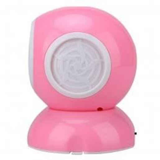 Foto de ABS Battery Operated Fan USB Mini Fan Bladeless Fan Portable Electric Fan Pink