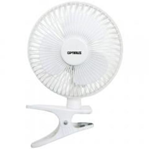 图片 Optimus F-0600 6" Personal Clip-on Fan