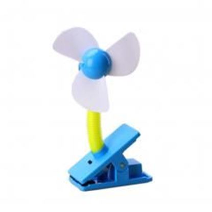 Picture of Turnable Rechargeable Mini USB Fan Electric Fan for Dormitory, B