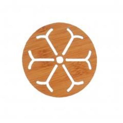 图片 Wooden Cartoon Potholder Table Mat Non-Slip Pad Coaster  4 PCS- A2