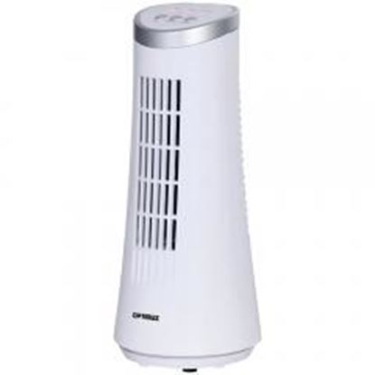 Picture of Optimus F-7345WH 12" Desktop Ultraslim Oscillating Tower Fan (White)