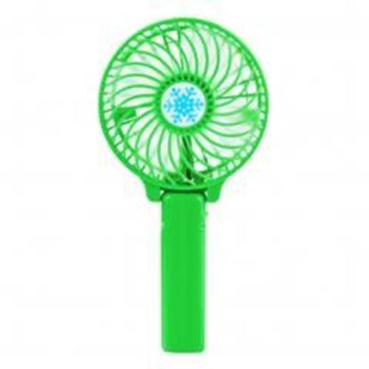 Picture of Cooling Fan USB Fan Mini Fan Portable Electric Fan Battery Operated Fan Green