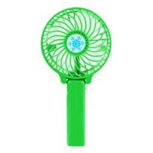 Picture of Cooling Fan USB Fan Mini Fan Portable Electric Fan Battery Operated Fan Green