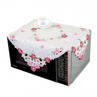 Foto de European Style Embroidered Microwave Oven Cover Microwave Protector, H