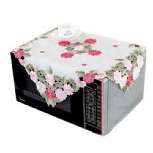 Foto de European Style Embroidered Microwave Oven Cover Microwave Protector, I