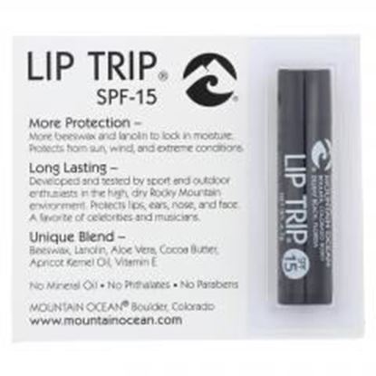 Picture of Mountain Ocean - Lip Trip Lip Balm - SPF15 - Case of 12 - 0.165 oz.