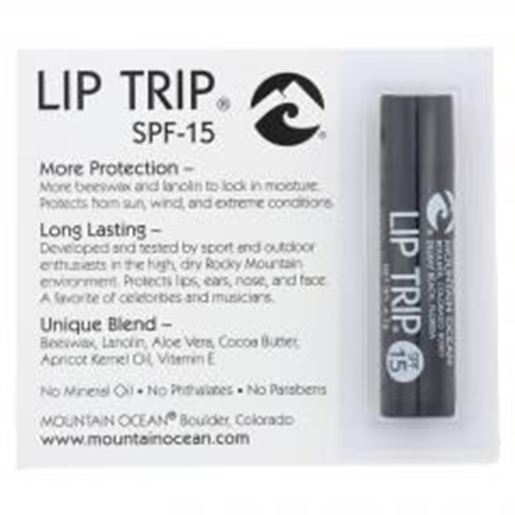 Foto de Mountain Ocean - Lip Trip Lip Balm - SPF15 - Case of 12 - 0.165 oz.