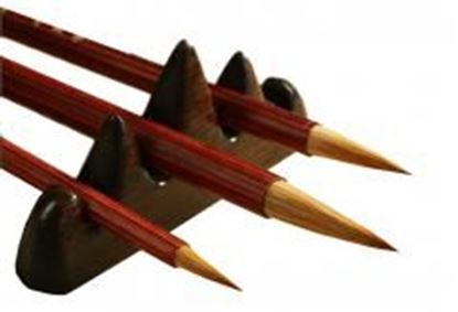Foto de 1 Pcs Wolf Hair Painting & Calligraphy Tools Chinese Writing Brushes