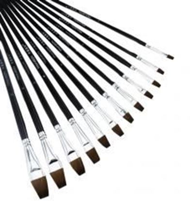 Foto de 6 PCS Art Supplies Paint Brush Acrylic Paint Oil Painting - Dual Number