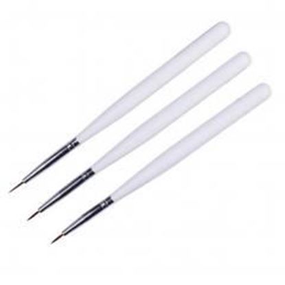 图片 3 PCS Nail Art Pens Nail Brush Art Nail Art Tools Nail Supply Nails Design White