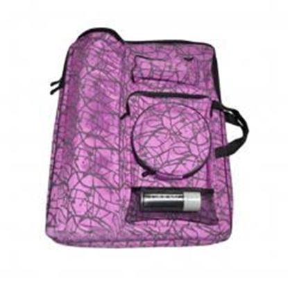 Picture of Camouflage Sketching Bag Art Supplies Holder Painting Accessory Organizer-Purple