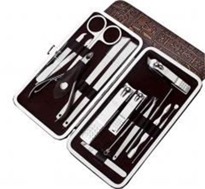 图片 Personal Care Manicure Set Nail Clipper Set Toenail Clipper/ 15 in 1