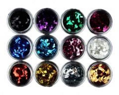 图片 Diamond Shape Sequins Nail Art Glitter 12 Color Nail Decorations