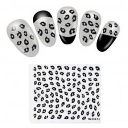 图片 Nail Art Sticker Nail Stickers Decals 5 Sheets Set