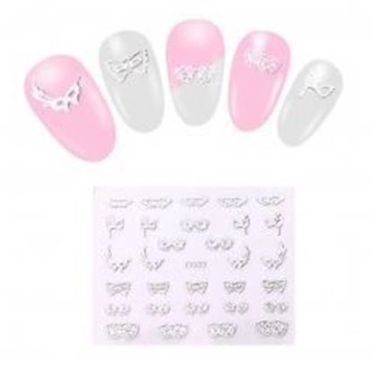 Foto de Nail Art Sticker Tip Decal - 5 Sheets - Self-adhesive