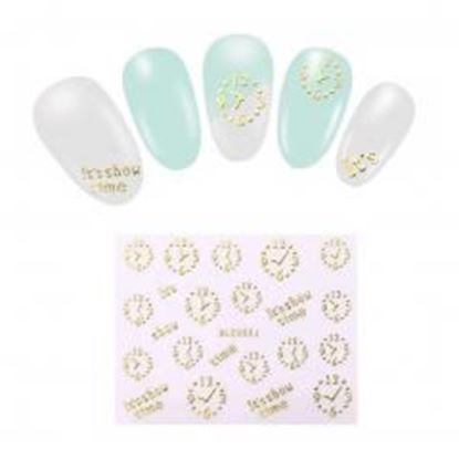 图片 Self-adhesive Nail Stickers Decals Nail Art Stickers 5 Sheets