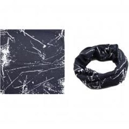 图片 Set Of 2 Black&White Cycling Bandana Face Shield Headband Ice Skiing Headwear