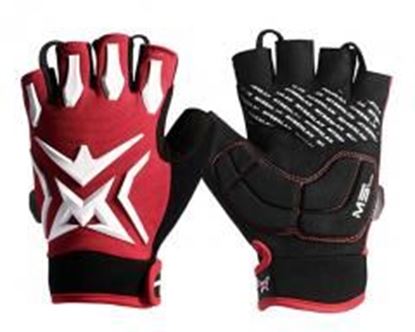 Foto de Outdoor Cycling Gloves Non-slip Breathable Gloves RED