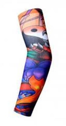 Foto de Set of 2 Colorful Arm Sleeves Tattoo Sleeves Compression Arm Sleeves