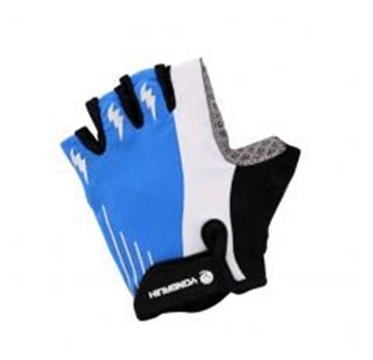 Picture of [BLUE] Yongruih Men's Half Finger Glove Men's Cycling Motocycling Gloves
