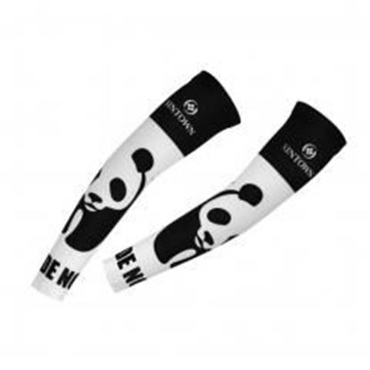 Picture of Panda Arm Pro Sun Protection Arm Warmer Quick-Dry Arm Sleeves Black&White, XXL