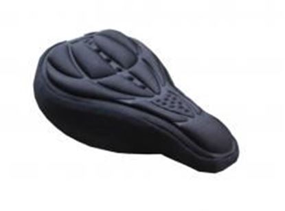 图片 Bicycle Cushion Cover Sponge Soft Cushion Bicycle Accessories-Black